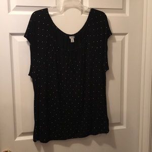 XXL Old Navy Polka Dot Top